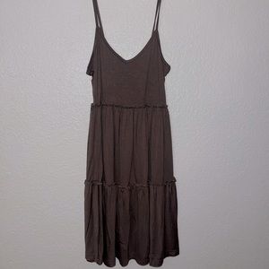 Cute casual tan/brown dress